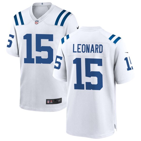 Mens Youths Kids Womens Riley Leonard White Stitched Jersey
